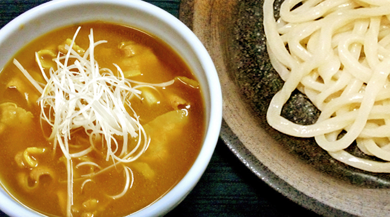 カレーつけうどん
