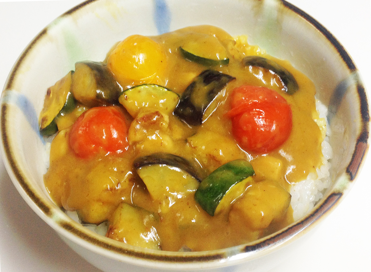 夏野菜の和風丼