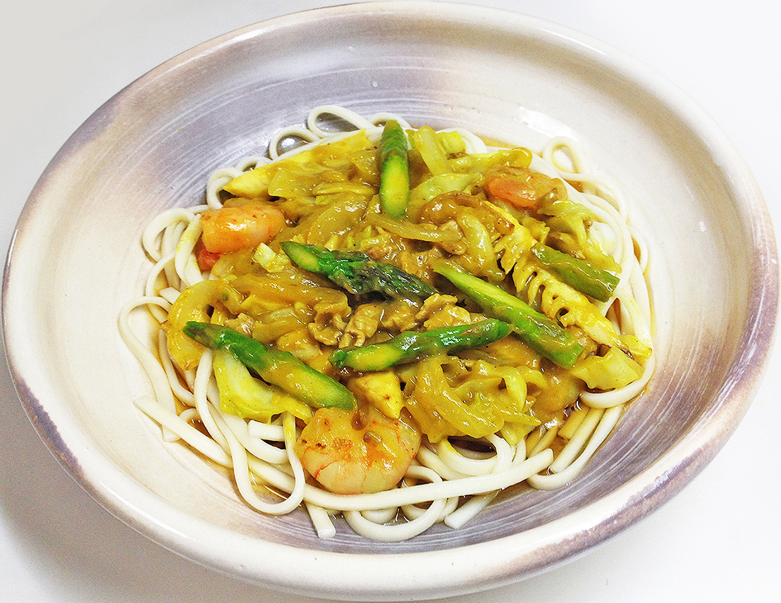春野菜あんかけうどん